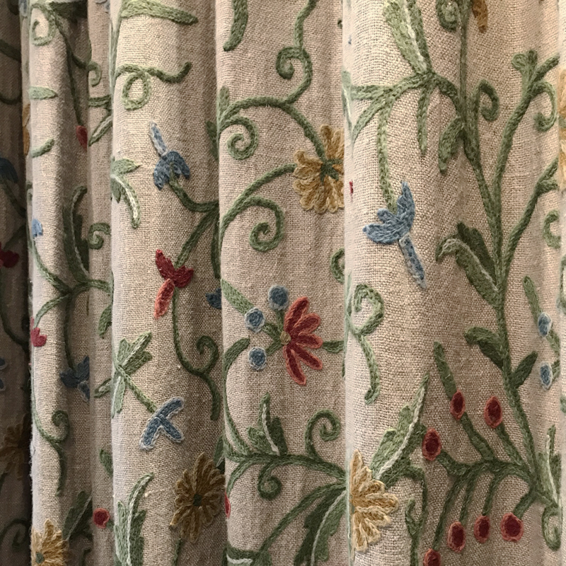 Curtains and blinds, Capsicum Natural Fabrics