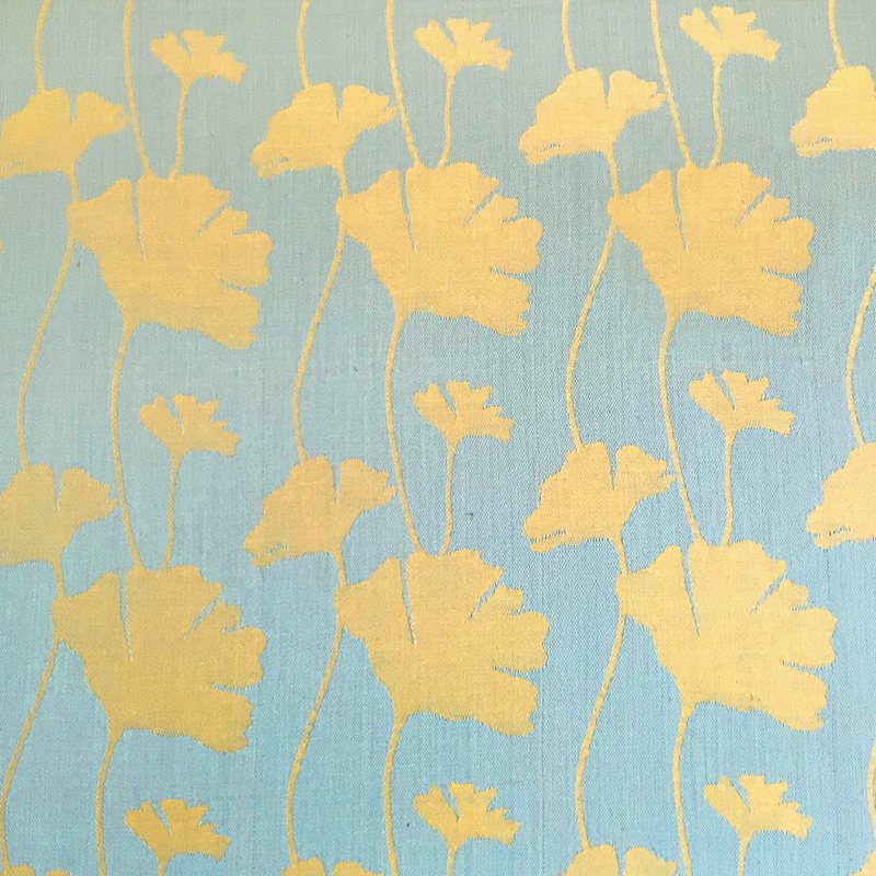 Ginkgo 06 blauw/geel