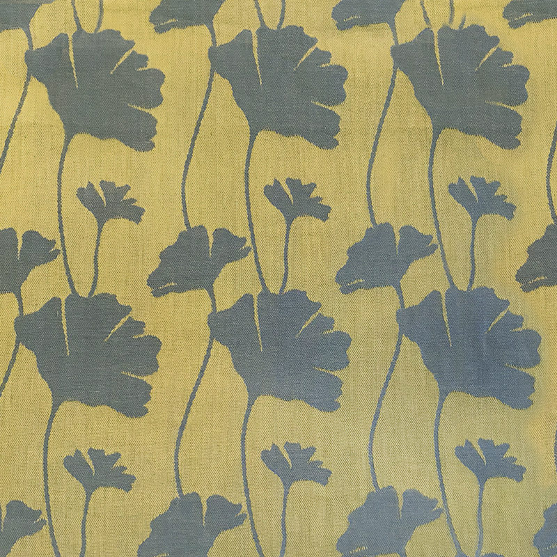 Ginkgo 09 yellow/grey blue