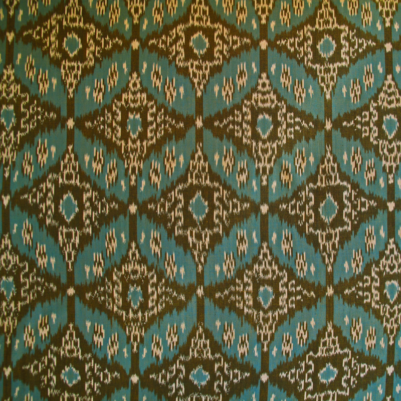 Ikat 15/02/150 bruin/blauw