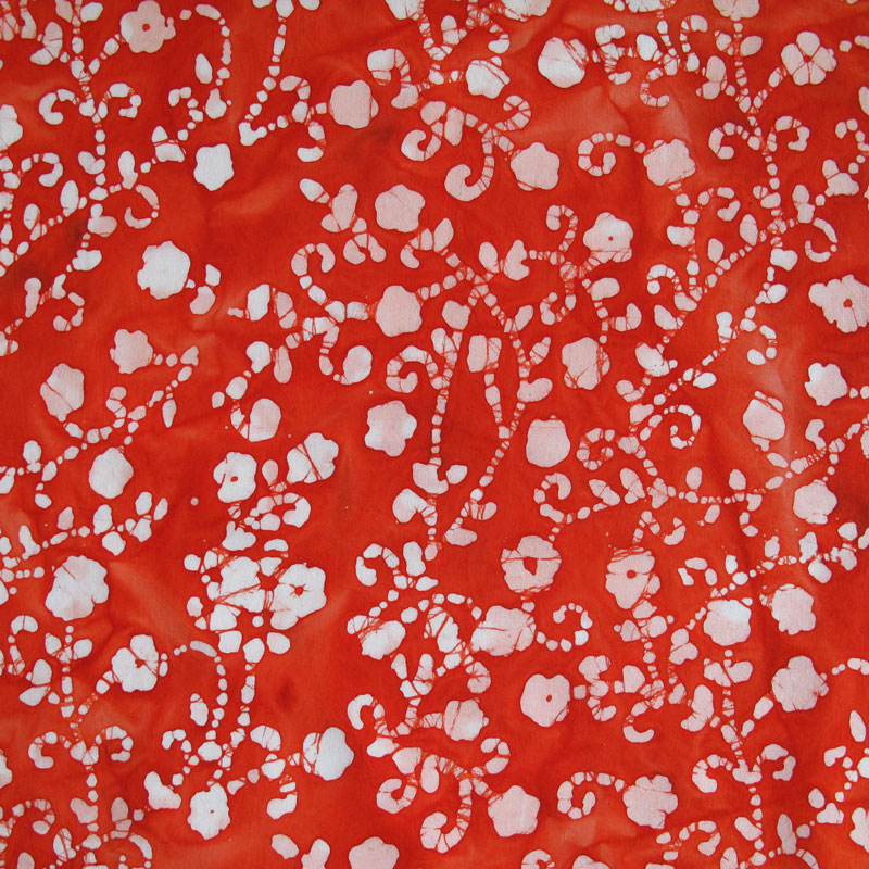 Batik 21/05 Red Flower