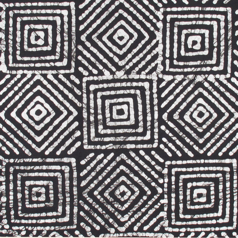 Batik 12/02 black/white