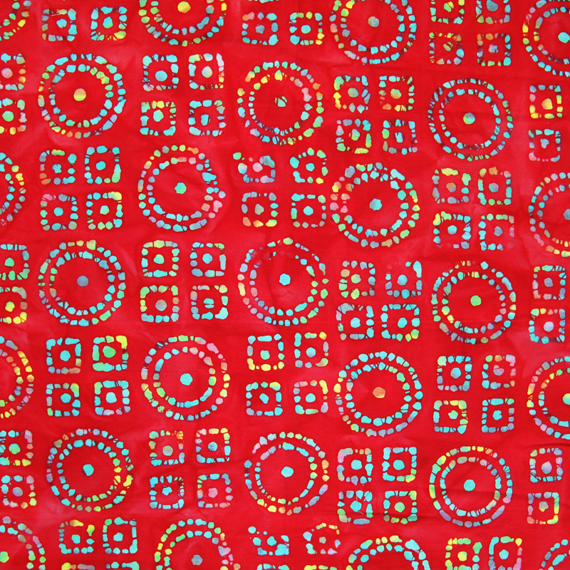 Batik 15/05 rood