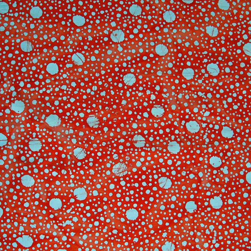 Batik 16/05 Orange Dot