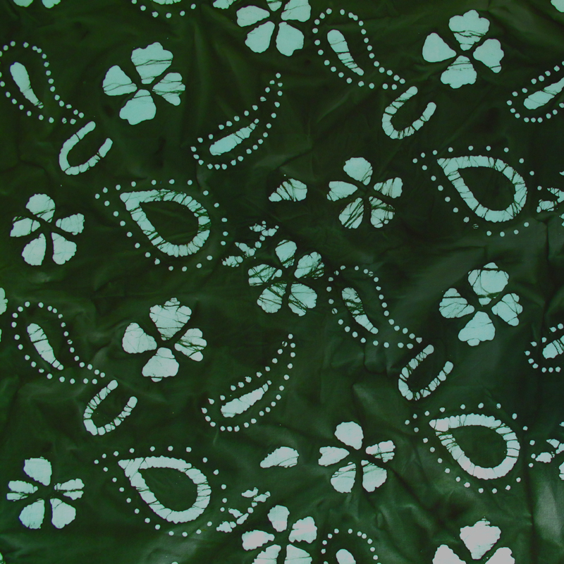 Batik 17/04 green/blue