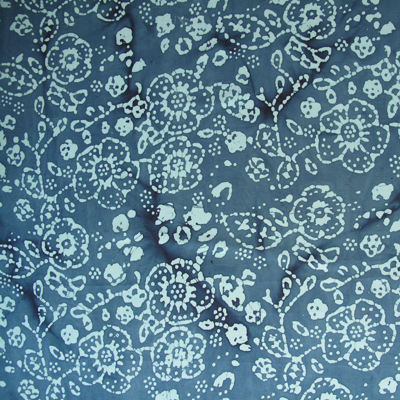 Batik 18/08 Blue Flower