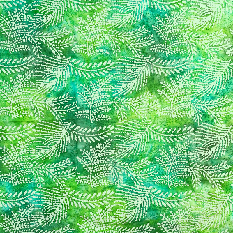 Batik 23/05 Green Leaf