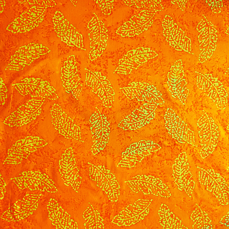Batik 23/06 Oranje Blad