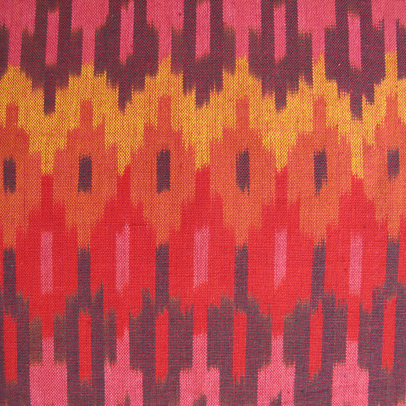 Ikat 13/03/110 red/orange