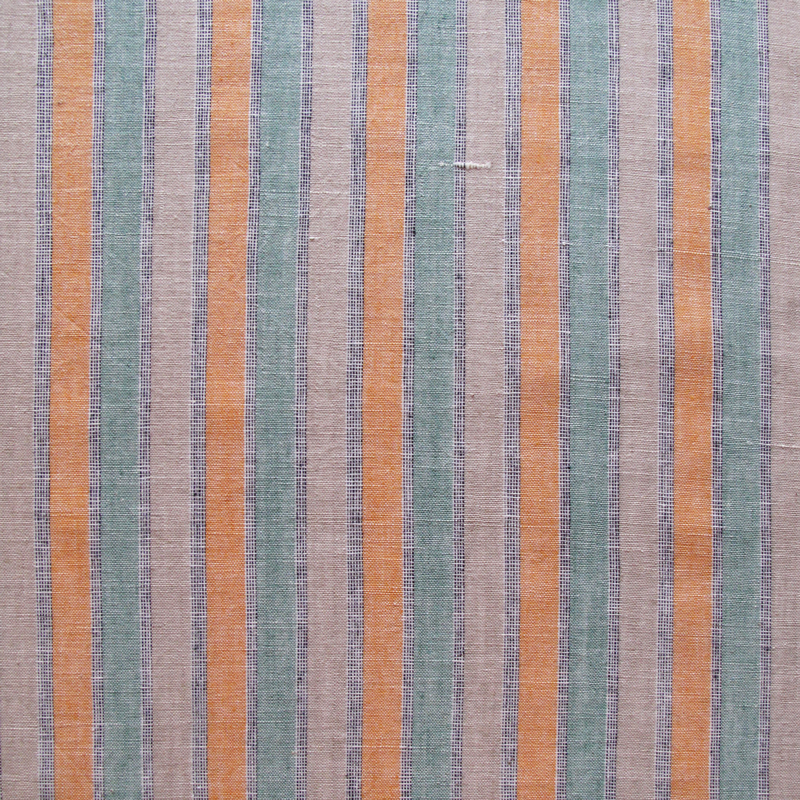 Kadhi taupe/orange yellow/green wide stripe