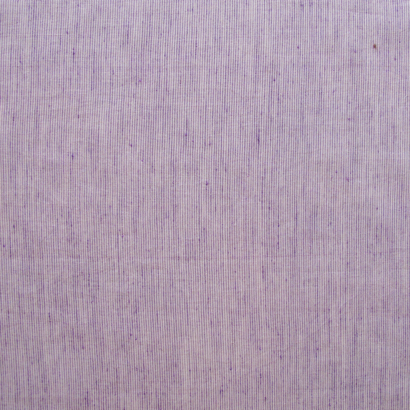 Khadi subtle purple stripe