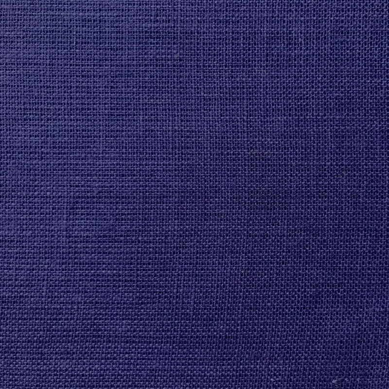 Linen navy blue