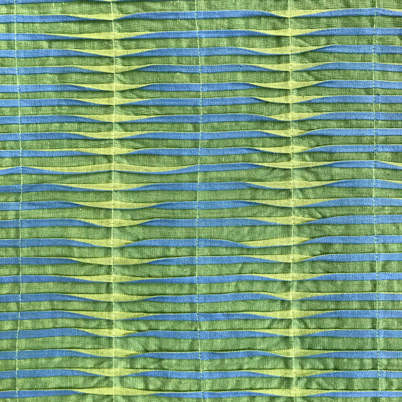 Waves 04 apple green/blue