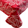 Tafelkleed Batik rood, 140x240cm
