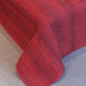 Bedspread Waves 01 red/burgundy, 180x240 cm