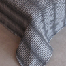 Bedspread Waves 13 black/grey, 250x270 cm