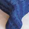 Bedspread Waves 14 indigo blue, 180x240 cm