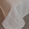 Bedspread Waves 15 seashell white/white, 180x240cm