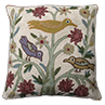 Cushion Cover Crewel Birds, 40x40cm