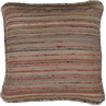 Cushion cover Tussar Multi Stripe, 50x50 cm