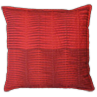 Kussen Waves 01 rood/bordeauxrood, 50x50 cm