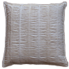 Cushion Cover Waves 15 seashell white/white, 50x50 cm
