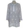 Kurta Kameez grijs, S, M, XL 