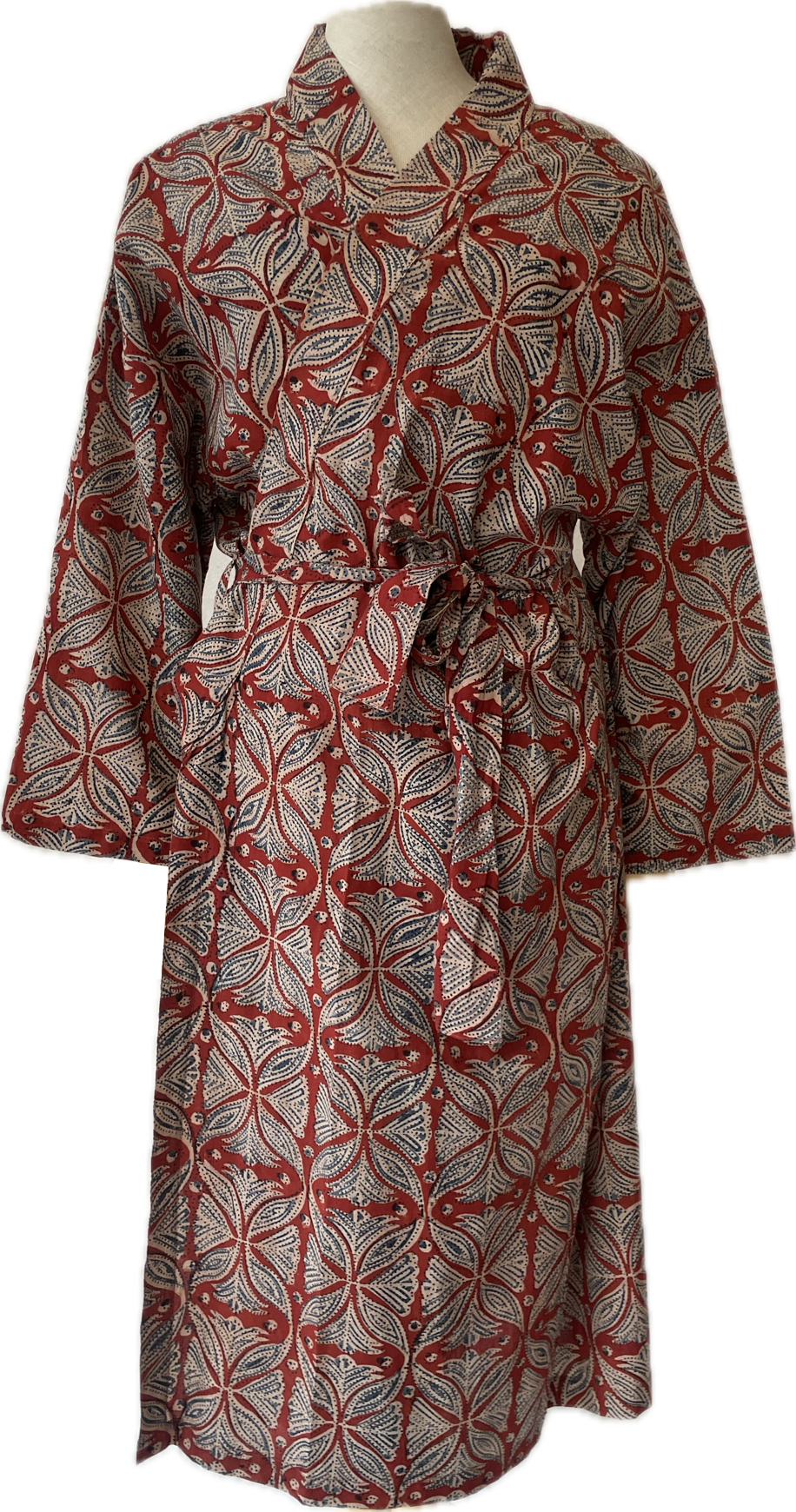 Kimono Kalamkari Rood 03, one size