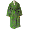 Kimono Batik groen lavendel, 1 size