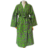 Kimono Batik green/purple, 1 size