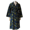 Kimono batik indigo/gold, one size