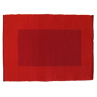 Placemat rood/bordeauxrood, 33x45 cm